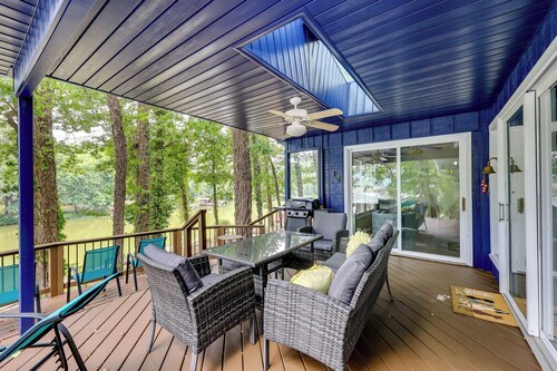 Lakefront Hot Springs Vacation Rental w/ Dock!