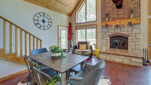 House (2 Bedrooms) | Interior - Boat Dock & Fire Pit: Lakefront Paradise in Eucha! (Eucha)