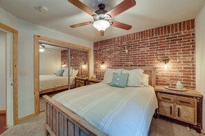 House (2 Bedrooms) | Interior - Boat Dock & Fire Pit: Lakefront Paradise in Eucha! (Eucha)