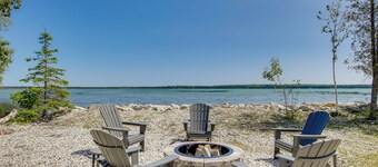 Baileys Harbor Waterfront Vacation Rental w/ Grill