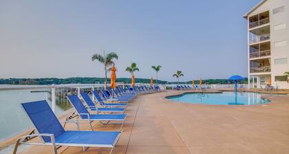 Lake Views & Pool Access: Ozarks Condo!
