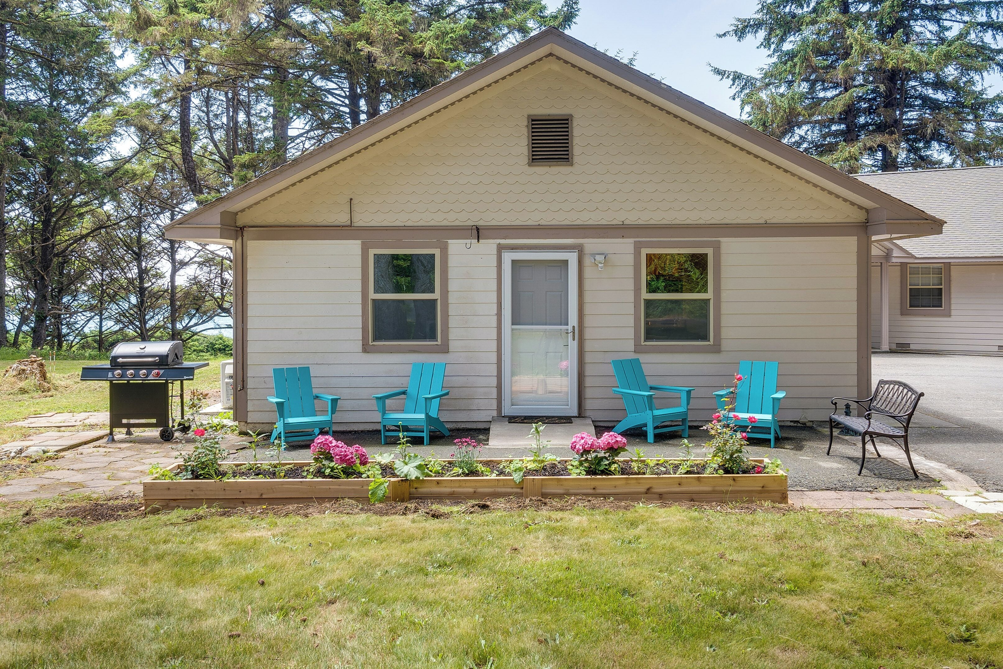 Fachada de la propiedad