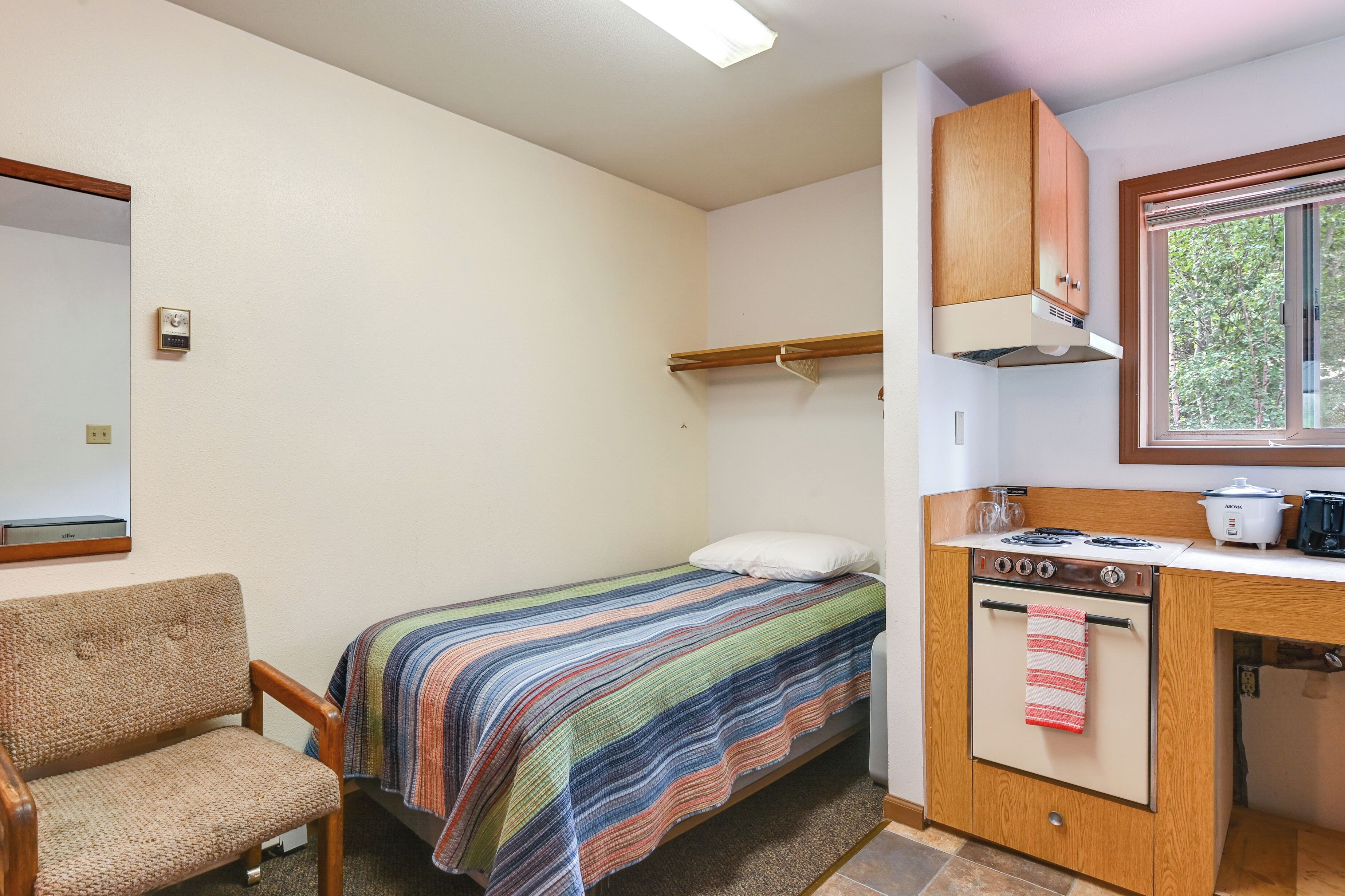 شقة (0 Bedroom) | المنشأة من الداخل