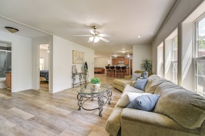 House (3 Bedrooms) | Interior - Fire Pit & Stunning Lake Views: Shell Knob Home! (Shell Knob)