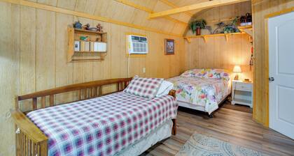 Lake Fork Studio Cabin w/ Dock + Boat Ramp!