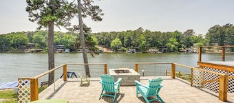 Waterfront Badin Lake Getaway: Boat Dock, Fire Pit