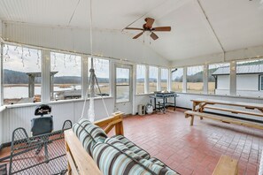 House (4 Bedrooms) | Interior - Deck & Views: Spacious Lake House Escape (Hodgen)