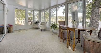 Delton Oasis Retreat w/ Lake Views & Deck!