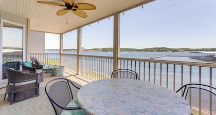 Lake Views & Screened Porch: Ozarks Getaway!