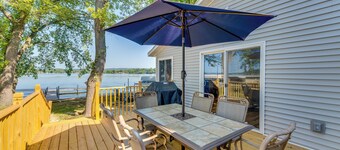 Waterfront Lodi Vacation Rental on Lake Wisconsin!