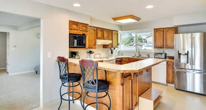 Serene Forest Grove Home w/ Deck & Stunning Views!