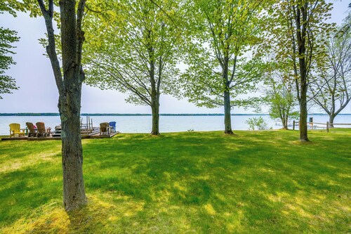 Waterfront Torch Lake Cottage w/ Dock & Fire Pit!