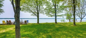 Waterfront Torch Lake Cottage w/ Dock & Fire Pit!