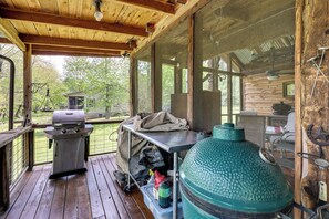 House (4 Bedrooms) | Interior - Flag Hole riverfront Cabin Near Local Attractions! (Caddo Gap)