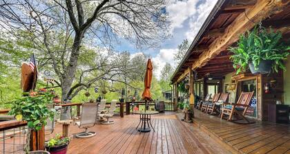 Flag Hole riverfront Cabin Near Local Attractions!