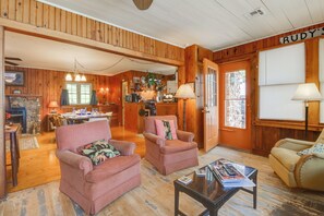 Interior - Swim Dock + Views: Lakefront Afton Vacation Rental (Afton)