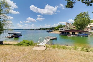 Interior - Swim Dock + Views: Lakefront Afton Vacation Rental (Afton)