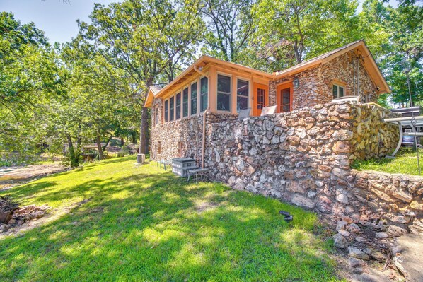Interior - Swim Dock + Views: Lakefront Afton Vacation Rental (Afton)