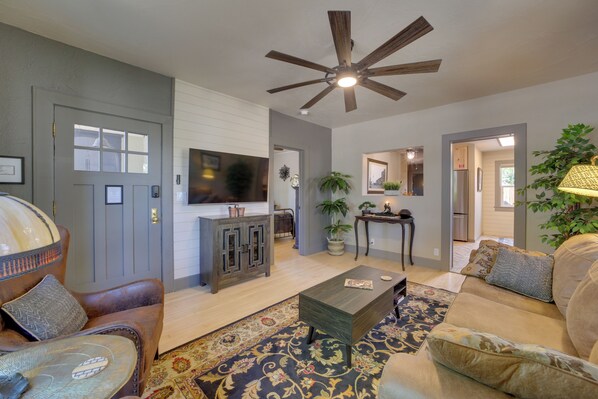 House (2 Bedrooms) | Front of property - < 1 Mi to Dtwn: Home w/ Deck in Clarkdale! (Clarkdale)