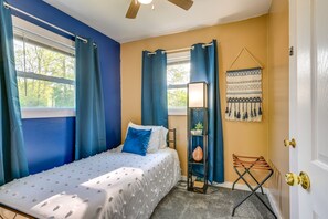Casa (3 Bedrooms) | 3 habitaciones, tabla de planchar con plancha y ropa de cama 