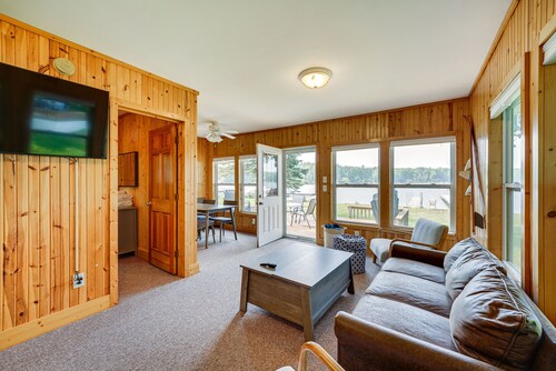 Lakefront Grant Cottage w/ Grill & Fire Pit!