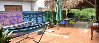 One king bed bedroom, in well-equipped whole apt.