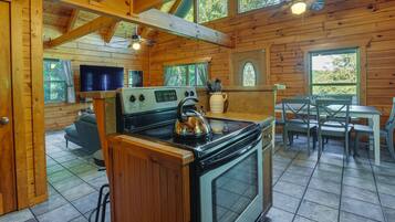 Ferienhaus (3 Bedrooms) | Eigene Küche | Mikrowelle, Ofen, Herdplatte, Geschirrspüler