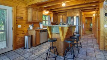Ferienhaus (3 Bedrooms) | Eigene Küche | Mikrowelle, Ofen, Herdplatte, Geschirrspüler