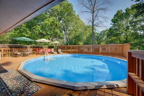 Outdoor pool - Lead Hill Vacation Rental w/ Private Pool & Yard! (Lead Hill)