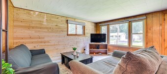 Prudenville Family Home w/ Game Room & Fire Pit!