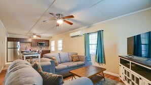 Apartment (2 Bedrooms) | Living area - Riverfront Edenton Condo w/ Porch & Boat Ramp! (Edenton)