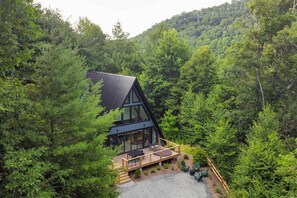 Exterior - Modern A-frame Vacation Rental w/ In-deck Hot Tub (Vilas)