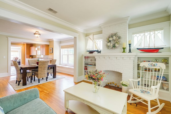 House (2 Bedrooms) | Interior - Cozy Michigan Retreat w/ Deck & Gas Grill! (Frankfort)