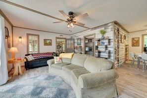 Cottage (3 Bedrooms) | Interior - Lakefront Michigan Abode w/ Deck & Fire Pit! (Cheboygan)