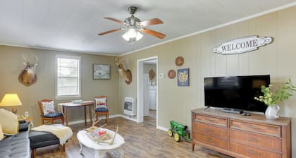 2 Mi to Lake: Lineville Farmhouse w/ Fire Pit