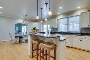 House (Multiple Bedrooms) | Interior - Waterfront Cambridge Gem w/ Hot Tub, Pool & Dock! (Cambridge)