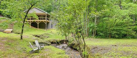 Fachada de la propiedad