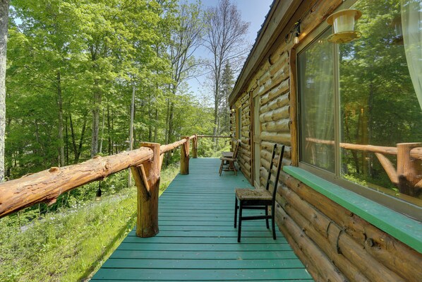 House (1 Bedroom) | Interior - Private Cabin Rental in the Catskill Mountains! (Hamden)