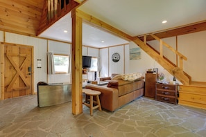 House (1 Bedroom) | Interior - Private Cabin Rental in the Catskill Mountains! (Hamden)