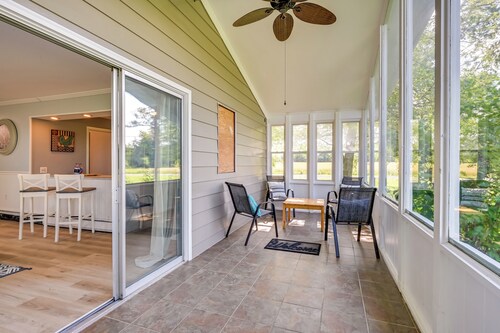 Lexington Home w/ Sunroom ~ 1 Mi to Lake Huron!