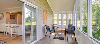Lexington Home w/ Sunroom ~ 1 Mi to Lake Huron!