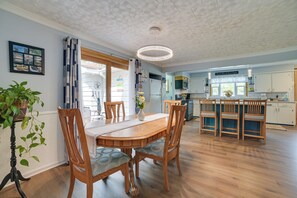 House (3 Bedrooms) | Front of property - Northern Michigan Vacation Rental Near Trails! (Atlanta)