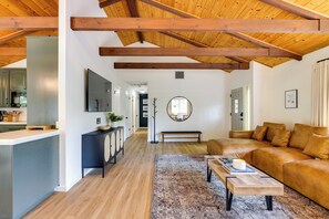 House (3 Bedrooms) | Interior - Deck & Fire Pit: Stunning Twain Harte Cabin! (Twain Harte)