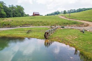 House (3 Bedrooms) | Interior - Modern Willis Cabin Retreat: 24-acre Working Farm! (Willis)