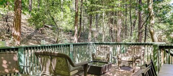Near Dtwn: Twain Harte Home w/ Furnished Deck!