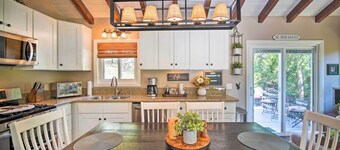 Tree-lined Twin Peaks Cottage w/ Custom Stream
