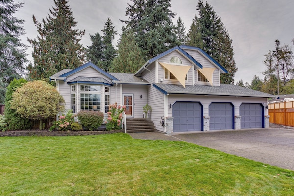 Pet & Family Friendly Bonney Lake Home: Game Room - Puyallup, WA