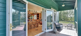 Rainier Home on 20 Acres w/ Blueberry Farm!