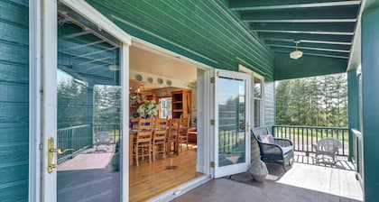 Rainier Home on 20 Acres w/ Blueberry Farm!