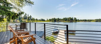 Gorgeous Long Lake Home w/ Dock, Kayak, SUP & More